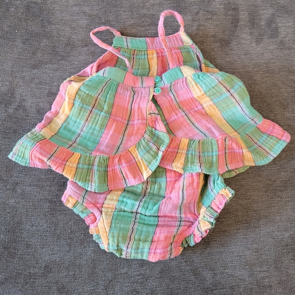 Baby Gap Summer Tank Top Two Piece Set 3-6 Months - Picture 2 of 2